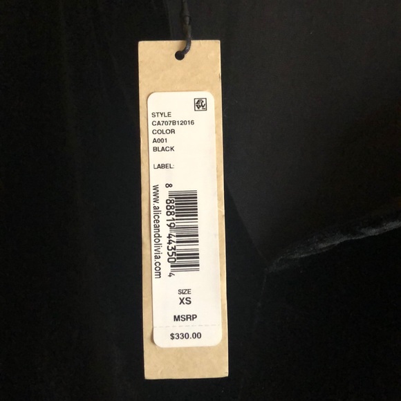 Alice + Olivia Velvet Tunic - Picture 4 of 6